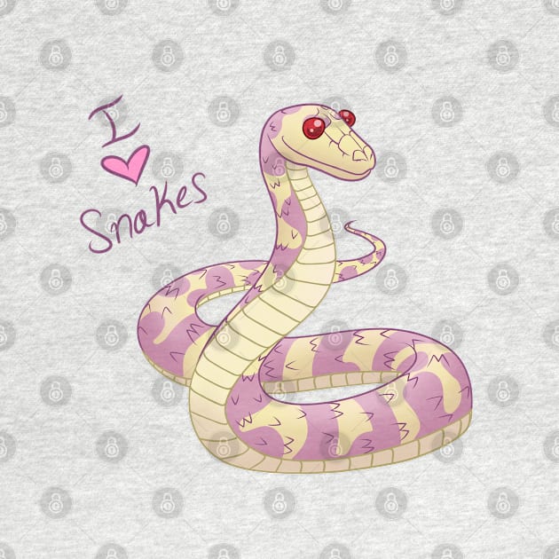 I (Heart) Snakes! by Kashidoodles